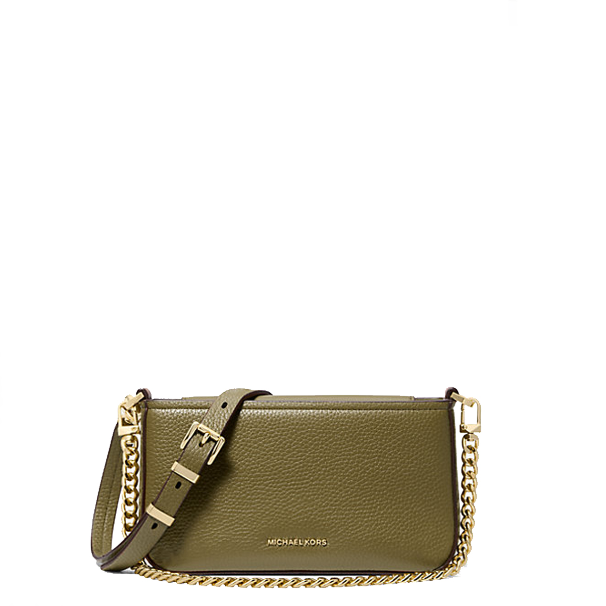 Michael Kors Pochette Bryant Safari Green - 1 Michael Kors Pochette Bryant Safari Green - 1
