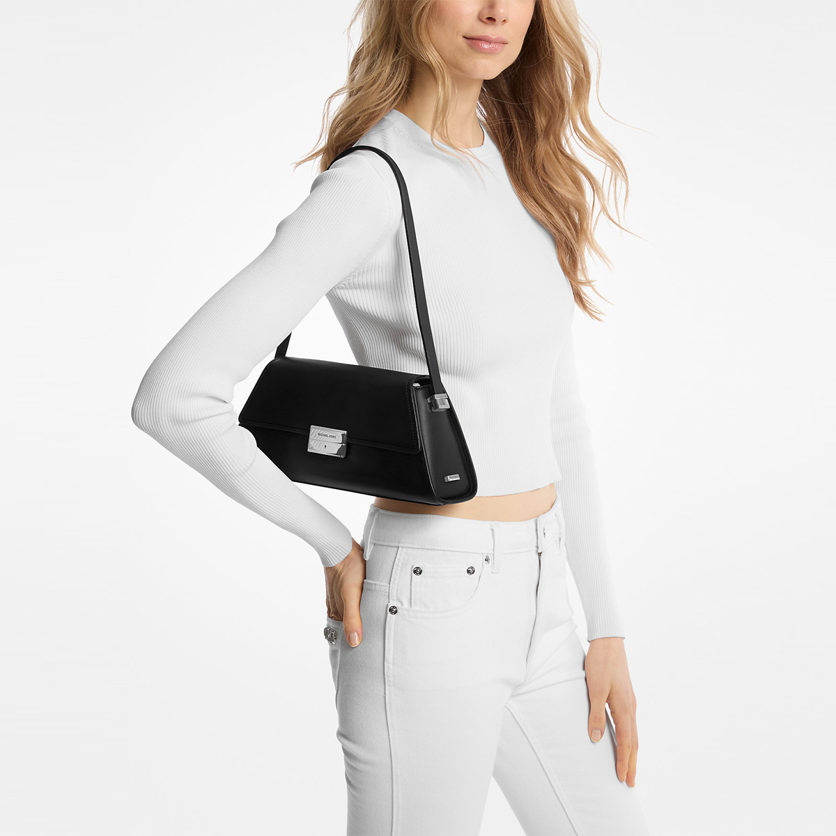 Michael Kors Borsa a spalla Ludlow Media Black - 5 Michael Kors Borsa a spalla Ludlow Media Black - 5