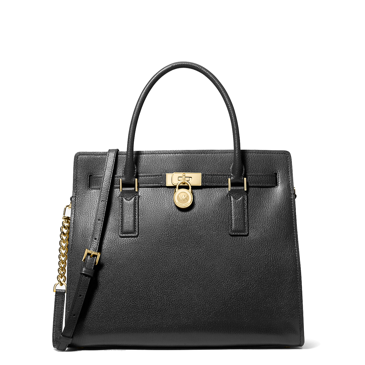 Michael Kors Borsa a mano Hamilton Moderne Large Black - 1 Michael Kors Borsa a mano Hamilton Moderne Large Black - 1