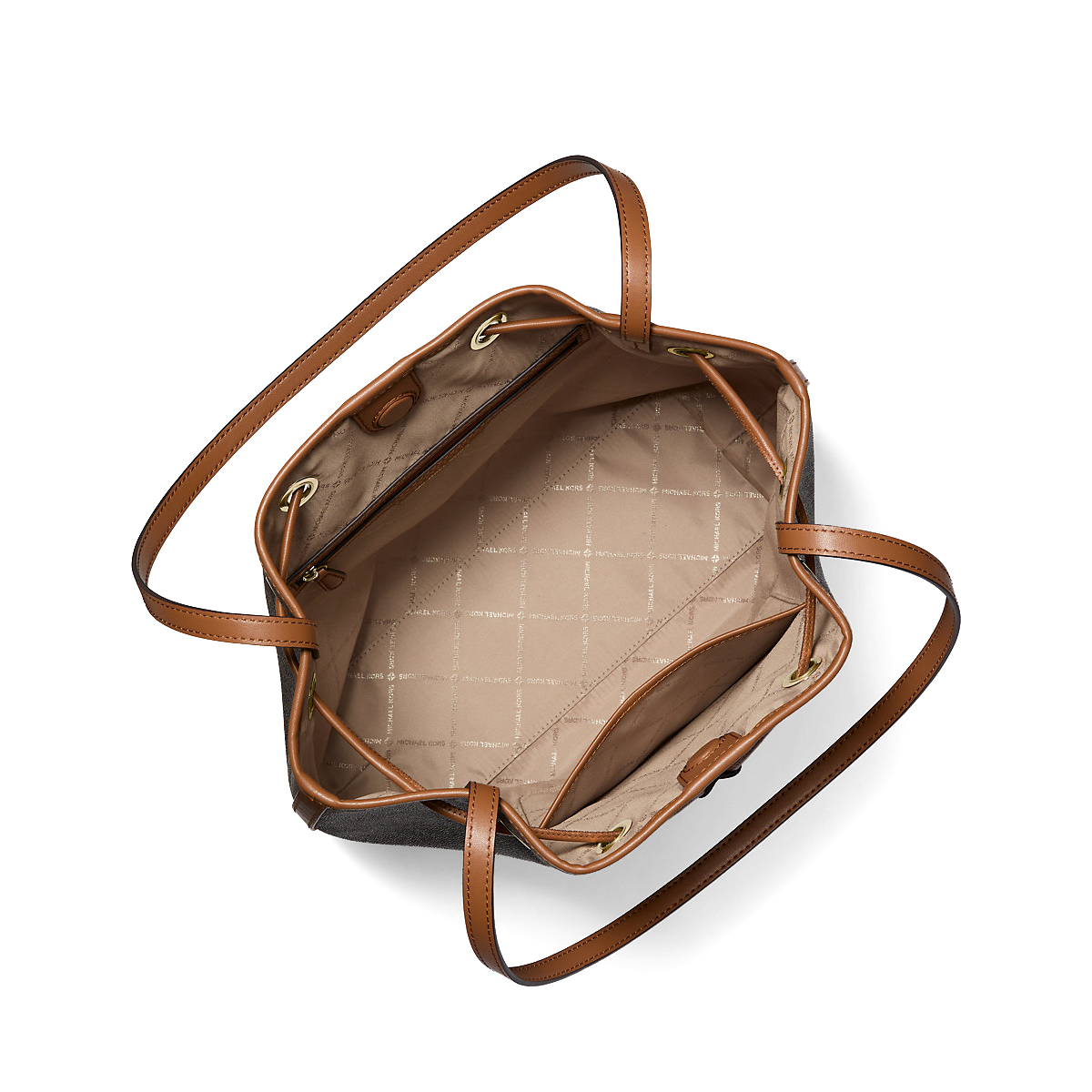 Michael Kors Secchiello Avery Medium Brown Acorn - 2 Michael Kors Secchiello Avery Medium Brown Acorn - 2