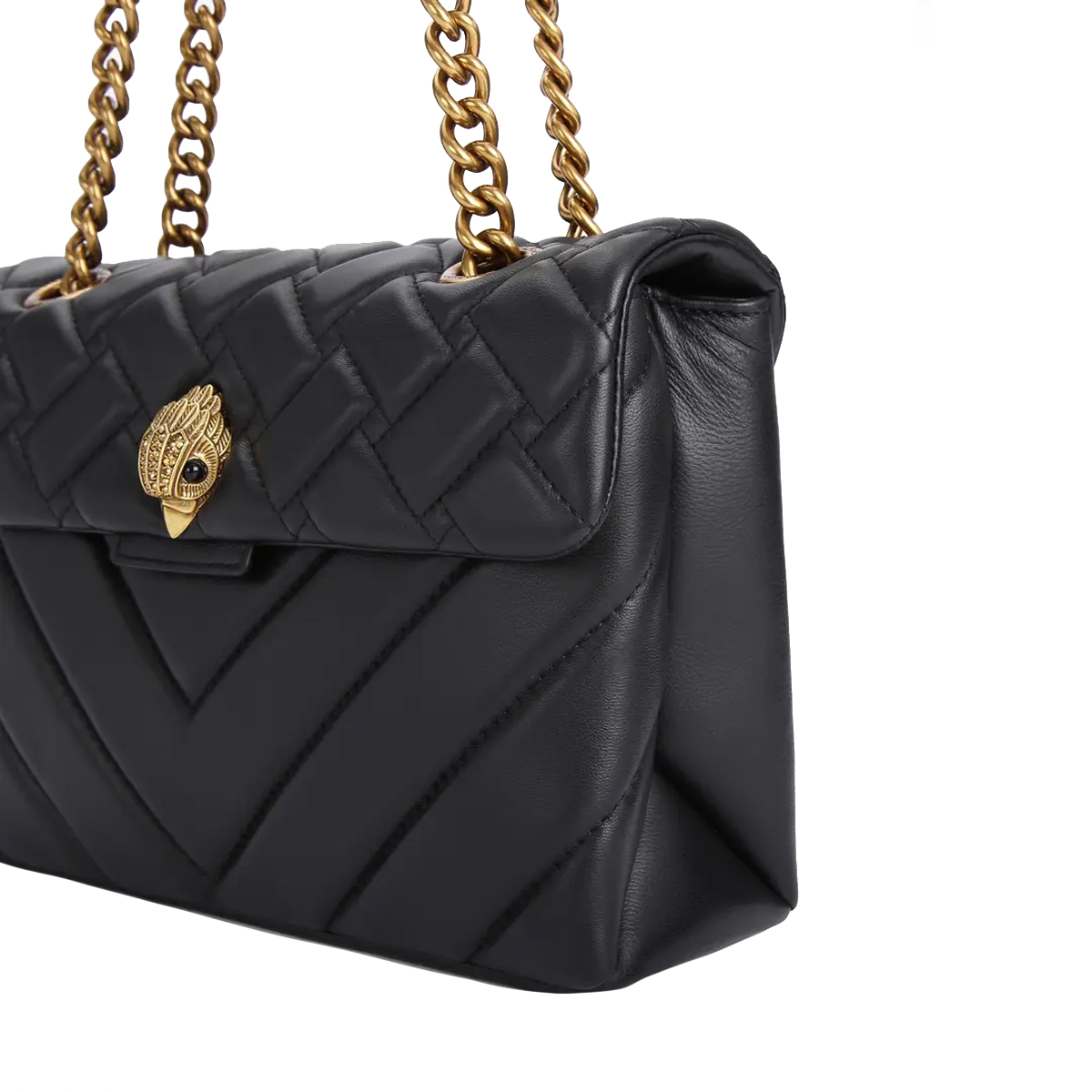 KUGE Borsa a spalla Kensington Bag Large Black - 6