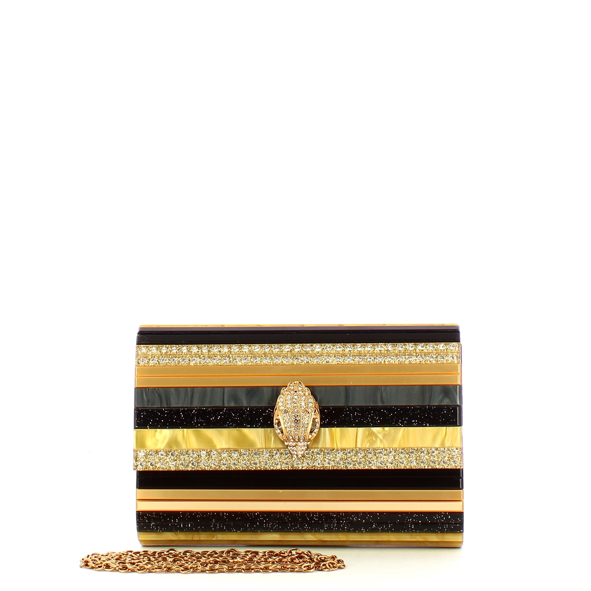 Kurt Geiger Clutch Party Eagle Black Other - 4