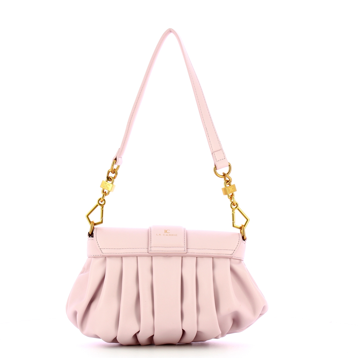 La Carrie Mini Borsa a tracolla Accordion Pink - 3