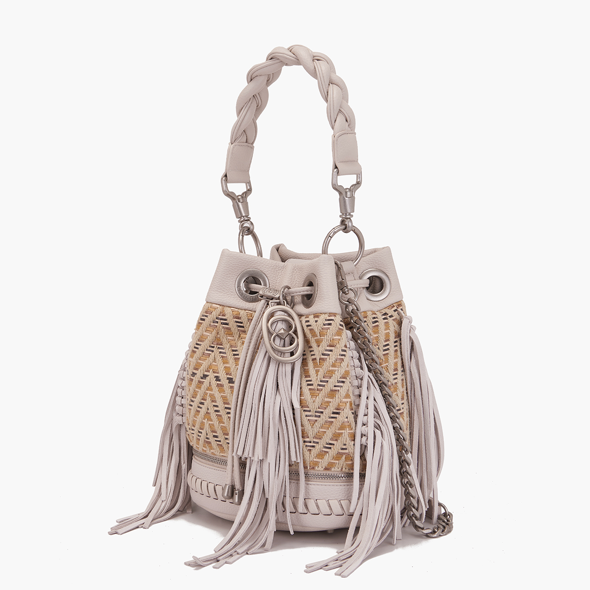 La Carrie Borsa a secchiello Legacy Multi Ivory - 2