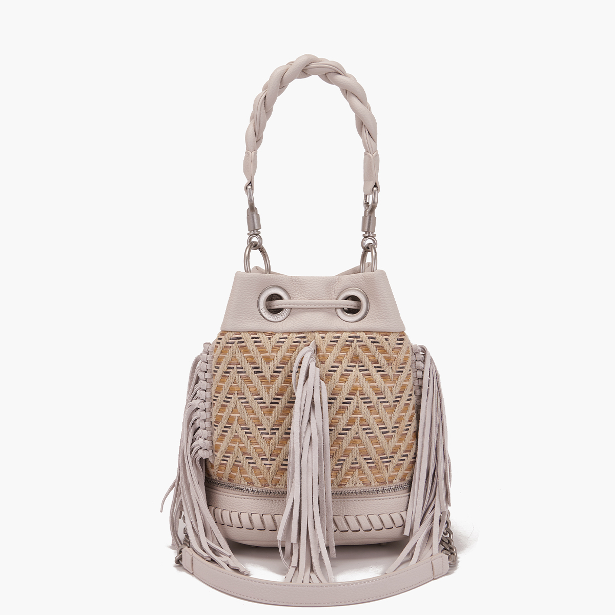 La Carrie Borsa a secchiello Legacy Multi Ivory - 3