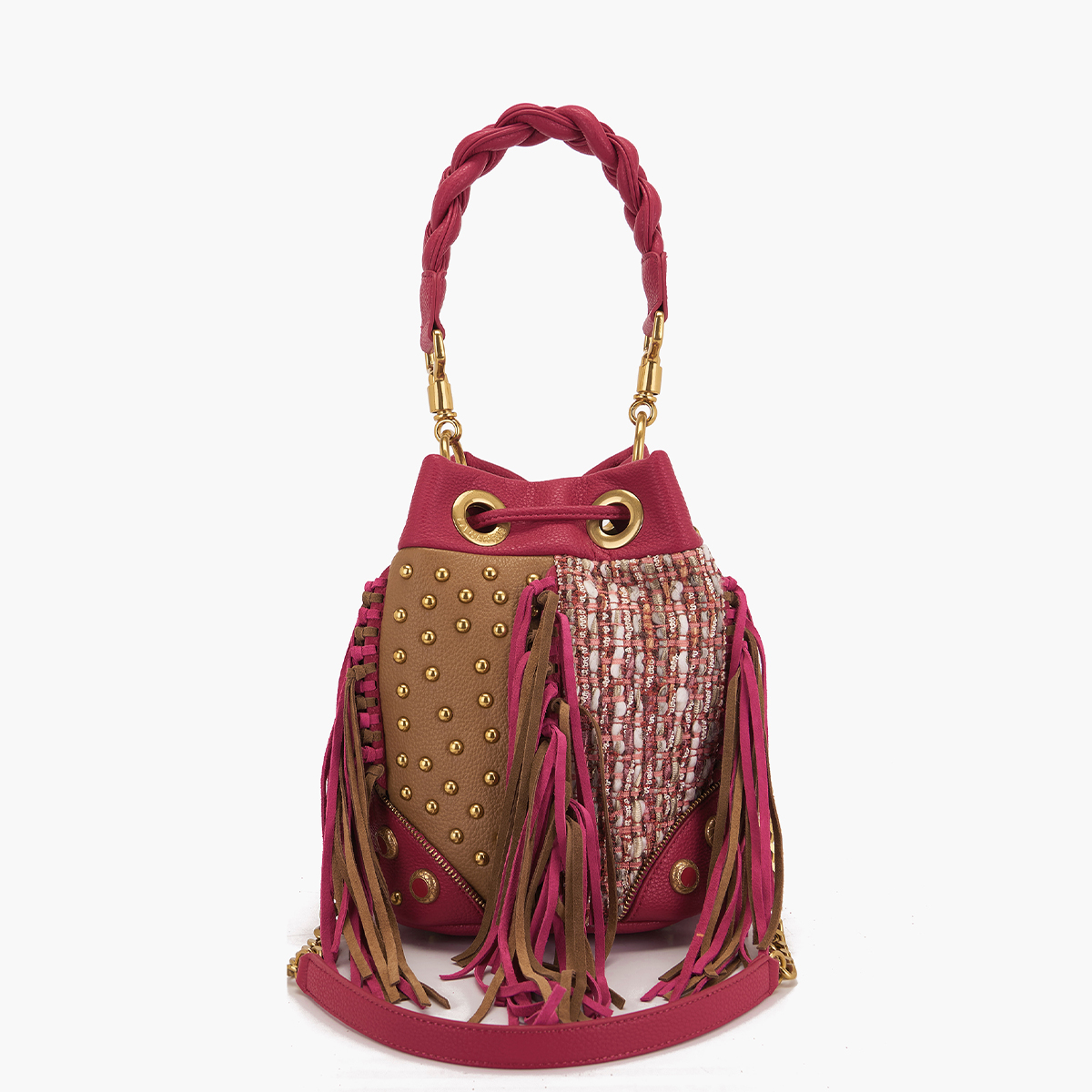 La Carrie Borsa a secchiello Legacy Multi Fuxia - 3