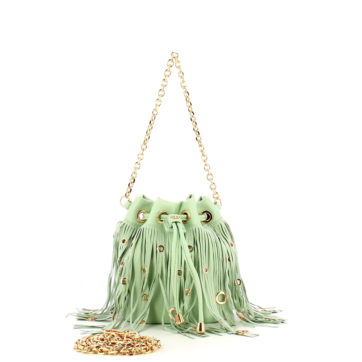 La Carrie Secchiello Night Edition Fringes Mint - 4