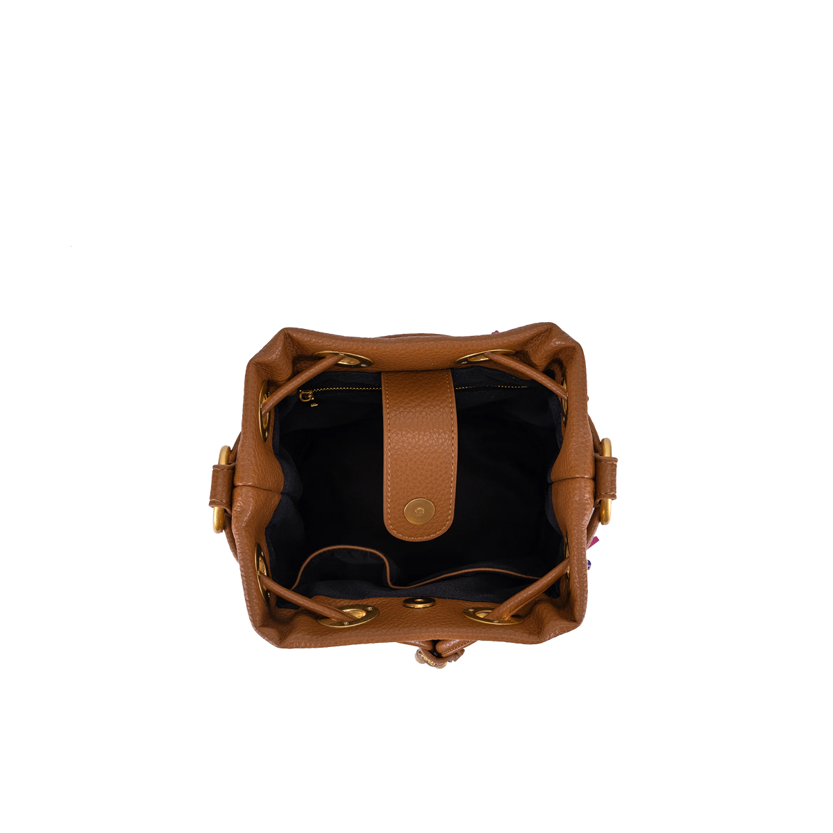 La Carrie Borsa a Secchiello Ficus Multicolor - 6