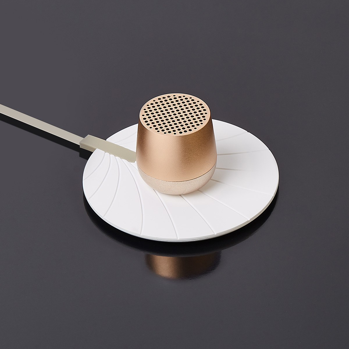 Lexon Mino + Speaker Bluetooth® Alu Gold - 2 Lexon Mino + Speaker Bluetooth® Alu Gold - 2