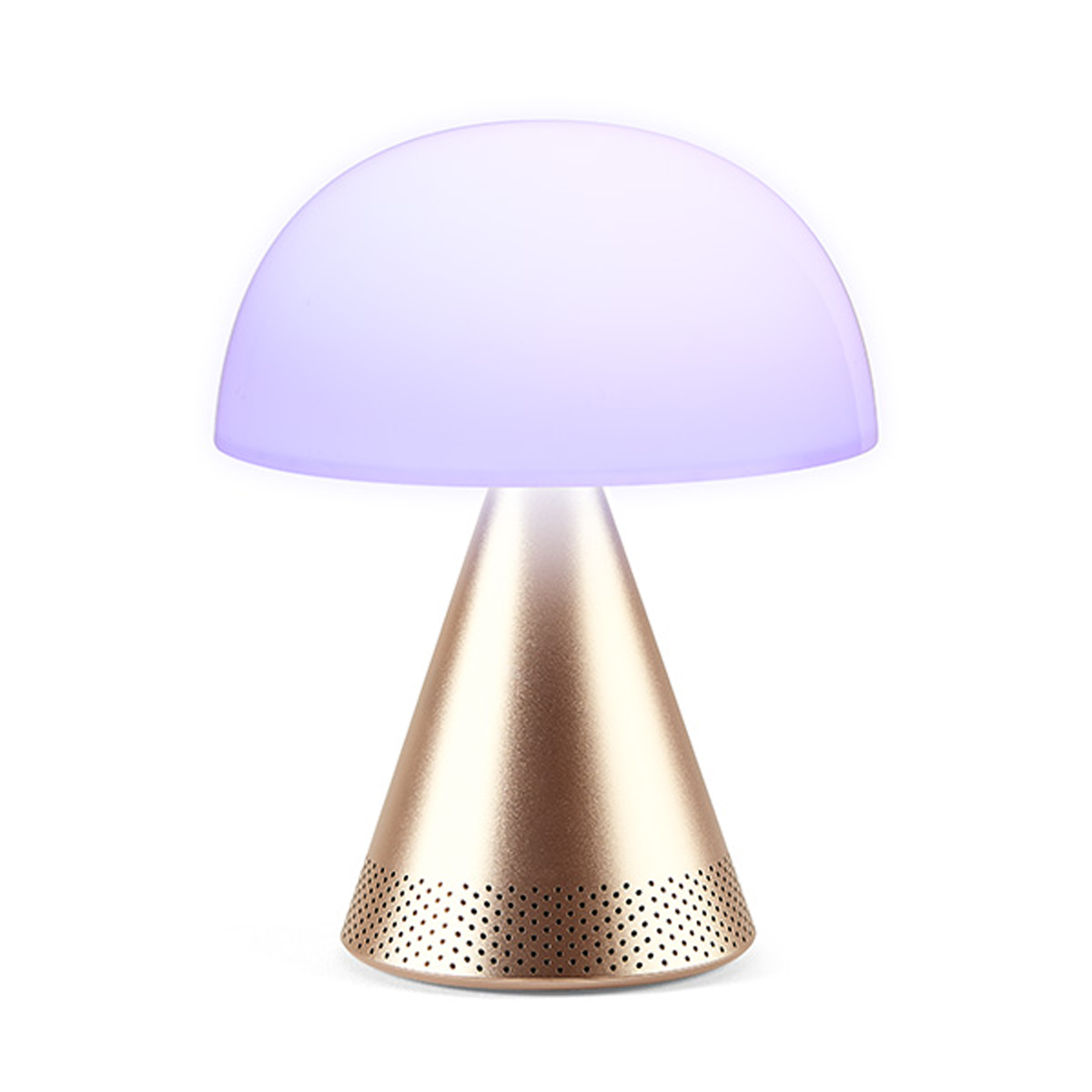 Lexon Lampada Speaker Mina L Audio Alluminio Oro Soft - 4 Lexon Lampada Speaker Mina L Audio Alluminio Oro Soft - 4