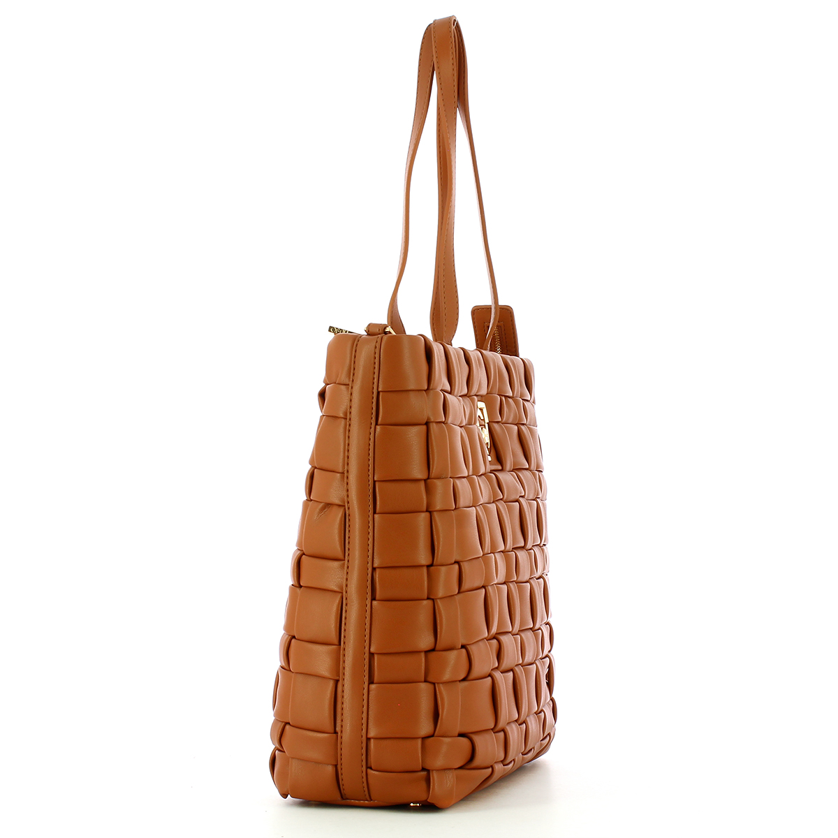 Liu Jo Shopping Bag intrecciata ecosostenibile Caramello - 2 Liu Jo Shopping Bag intrecciata ecosostenibile Caramello - 2