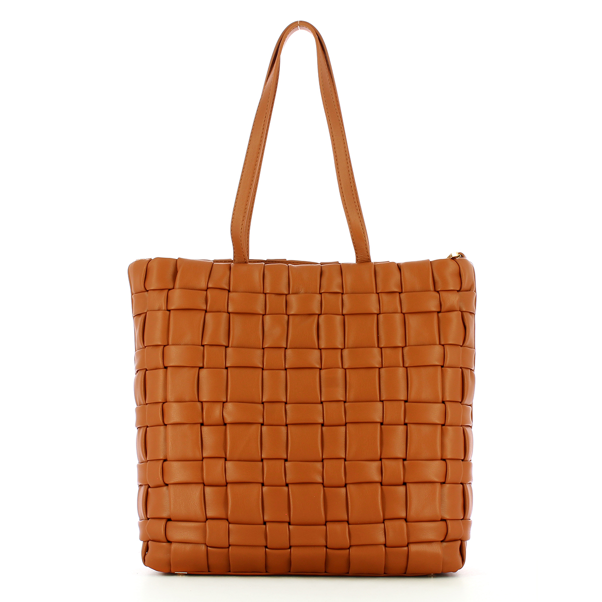 Liu Jo Shopping Bag intrecciata ecosostenibile Caramello - 3 Liu Jo Shopping Bag intrecciata ecosostenibile Caramello - 3
