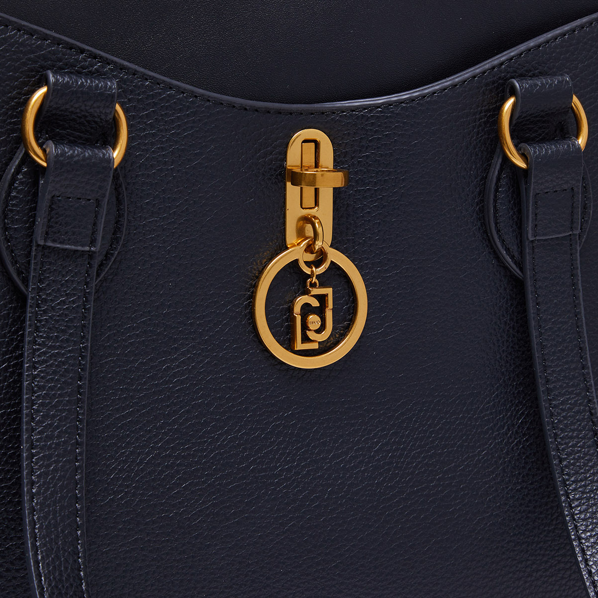 Liu Jo Shopper Ecosostenibile con charm Black - 4