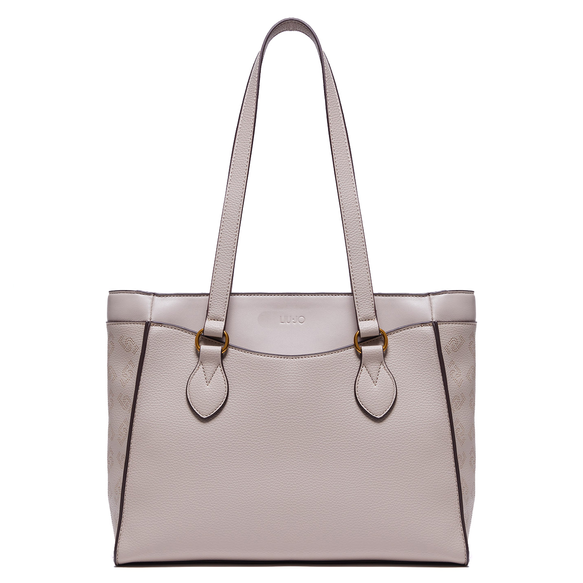Liu Jo Shopper Ecosostenibile con charm Taupe - 3