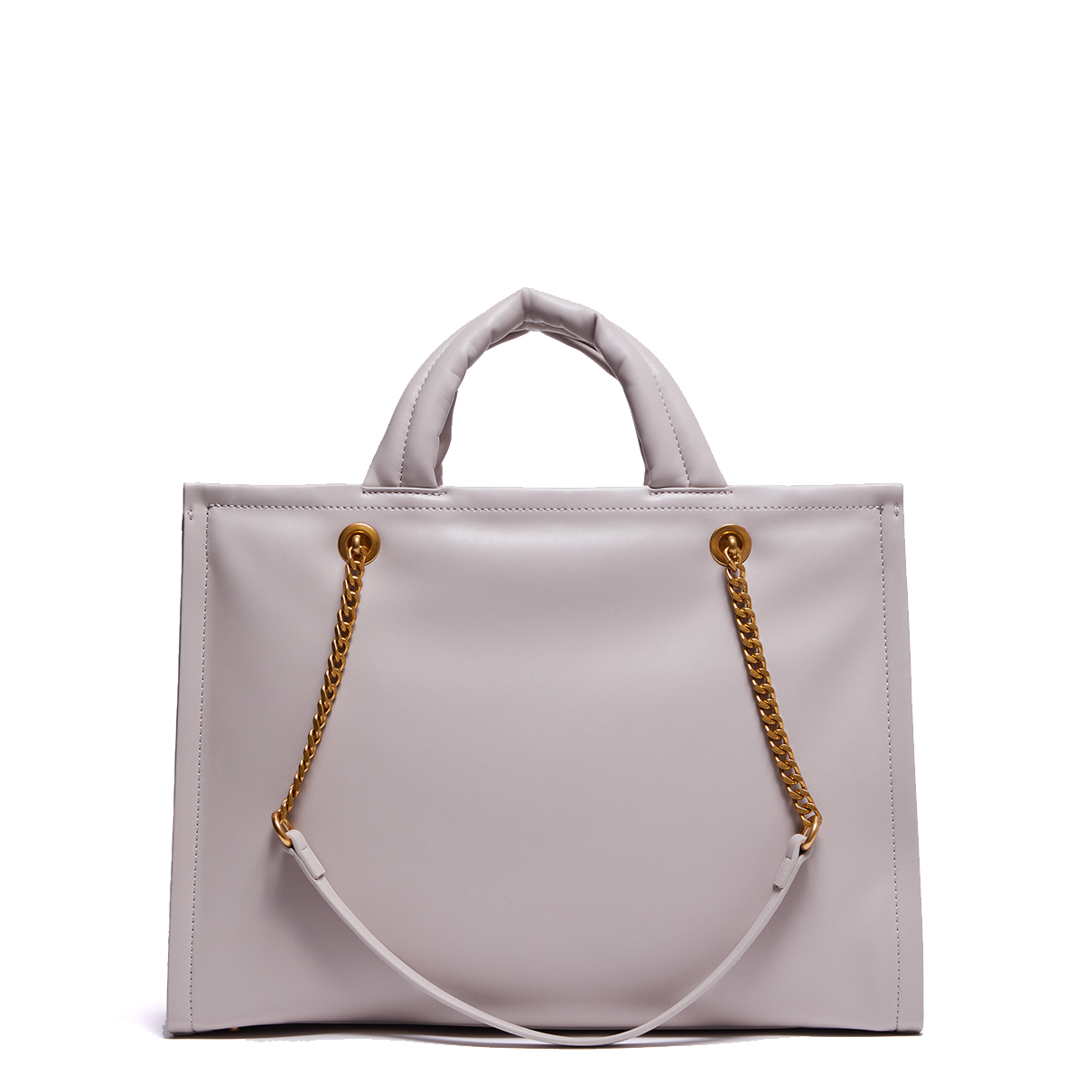 Liu Jo Shopping Bag Ecosostenibile con logo embossed Bone - 3 Liu Jo Shopping Bag Ecosostenibile con logo embossed Bone - 3