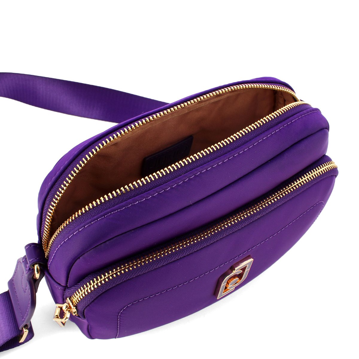 Liu Jo Borsa a tracolla Ecosostenibile in Nylon Ultra Violet - 4 Liu Jo Borsa a tracolla Ecosostenibile in Nylon Ultra Violet - 4
