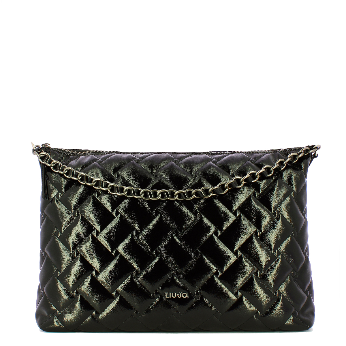 Liu Jo Borsa a spalla Ecosostenibile Black - 1 Liu Jo Borsa a spalla Ecosostenibile Black - 1