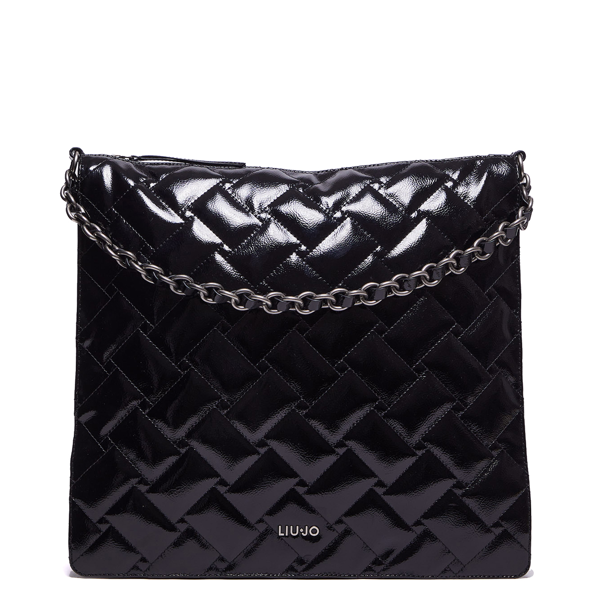 Liu Jo Hobo Bag Ecosostenibile Black - 1 Liu Jo Hobo Bag Ecosostenibile Black - 1