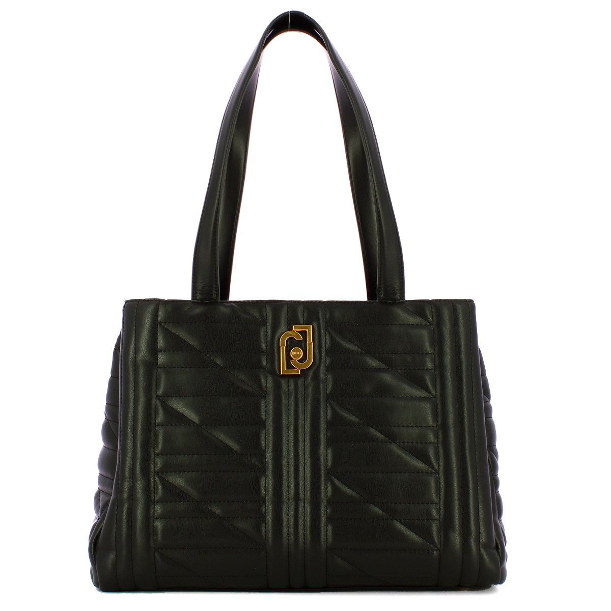 Liu Jo Shopper Ecosostenibile matelassè Black - 1 Liu Jo Shopper Ecosostenibile matelassè Black - 1