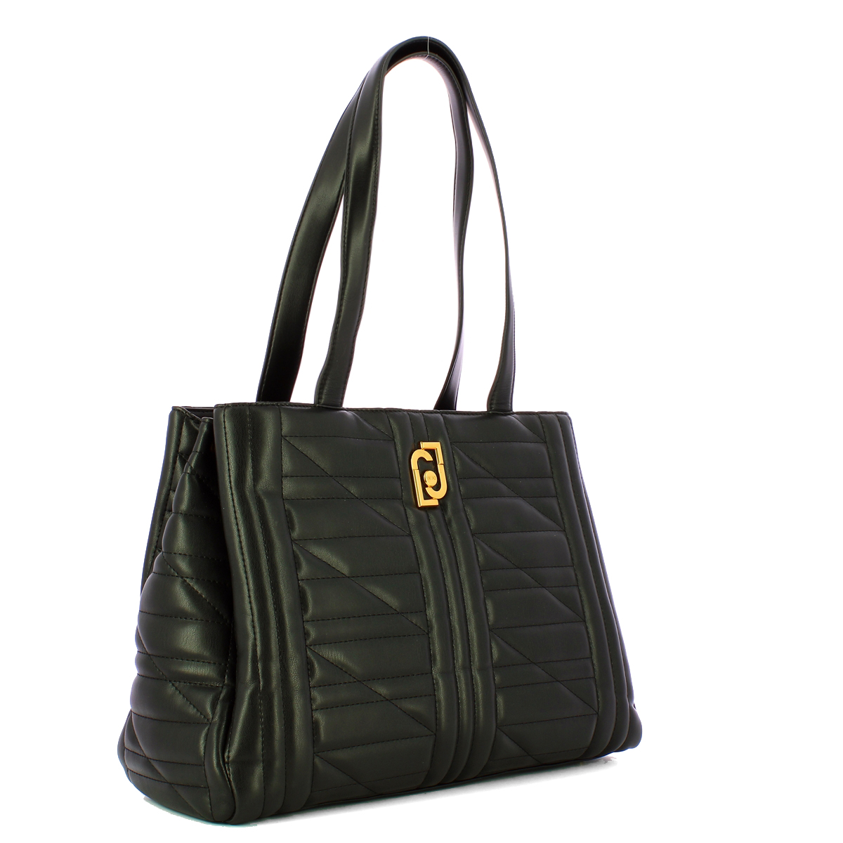 Liu Jo Shopper Ecosostenibile matelassè Black - 2 Liu Jo Shopper Ecosostenibile matelassè Black - 2