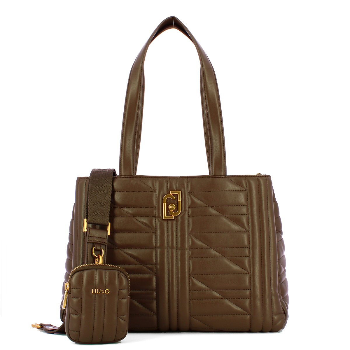 Liu Jo Shopper Ecosostenibile matelassè Moro Light - 4 Liu Jo Shopper Ecosostenibile matelassè Moro Light - 4