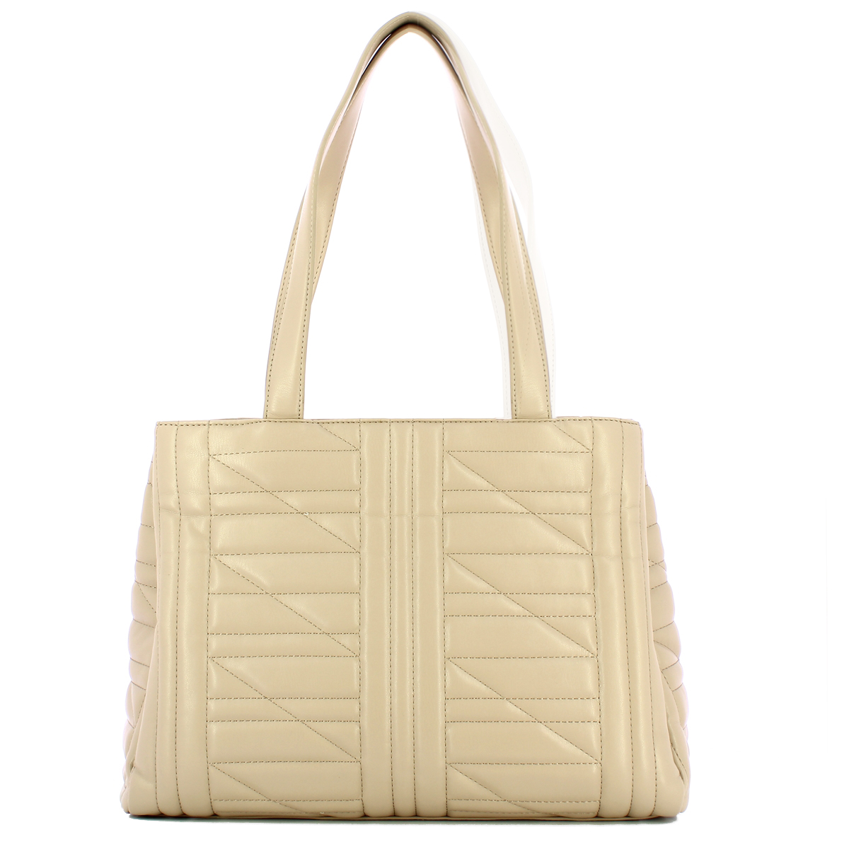 Liu Jo Shopper Ecosostenibile matelassè Taupe - 3 Liu Jo Shopper Ecosostenibile matelassè Taupe - 3