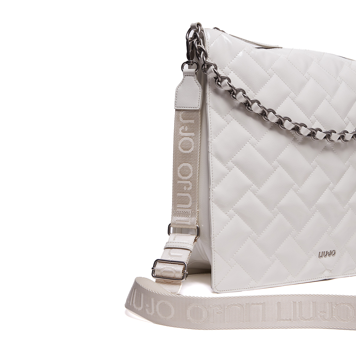 Liu Jo Hobo Bag Ecosostenibile Bone - 4 Liu Jo Hobo Bag Ecosostenibile Bone - 4