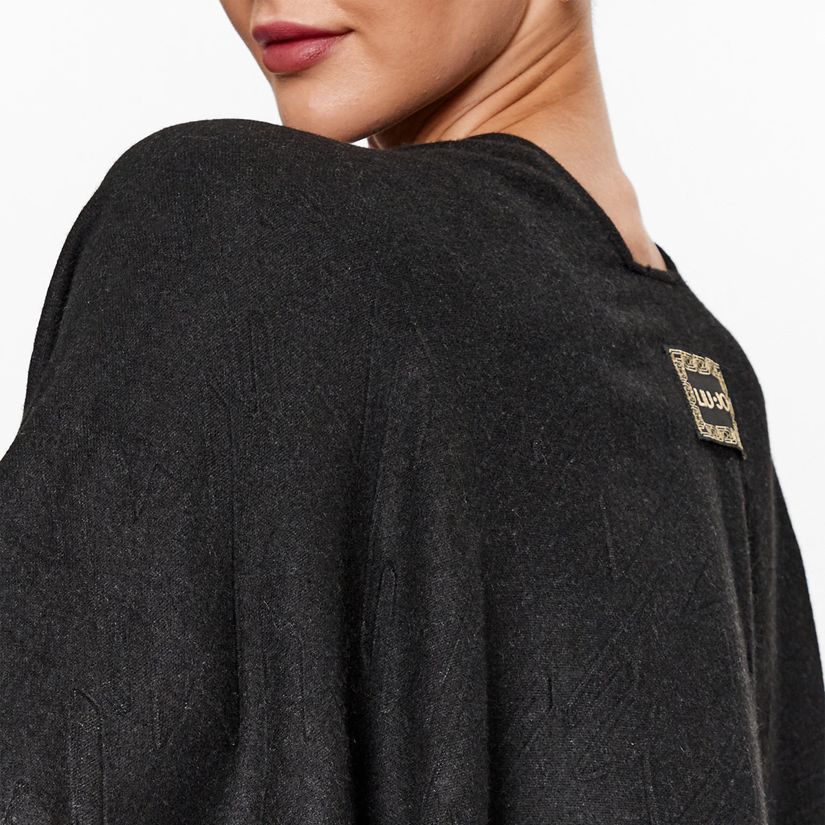 Liu Jo Poncho Black - 3 Liu Jo Poncho Black - 3