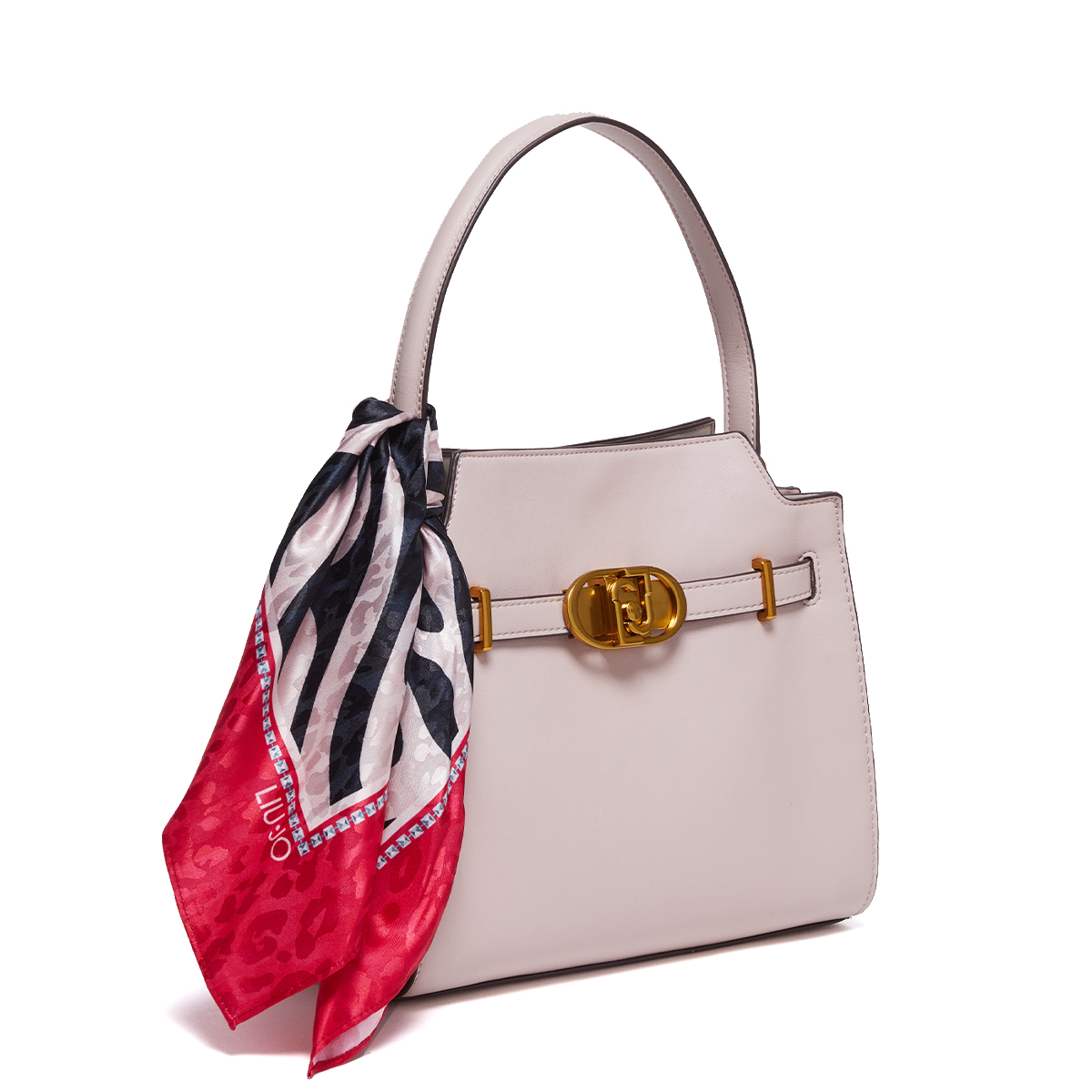 Liu Jo Borsa a mano Medium con foulard Meg Rose - 2 Liu Jo Borsa a mano Medium con foulard Meg Rose - 2