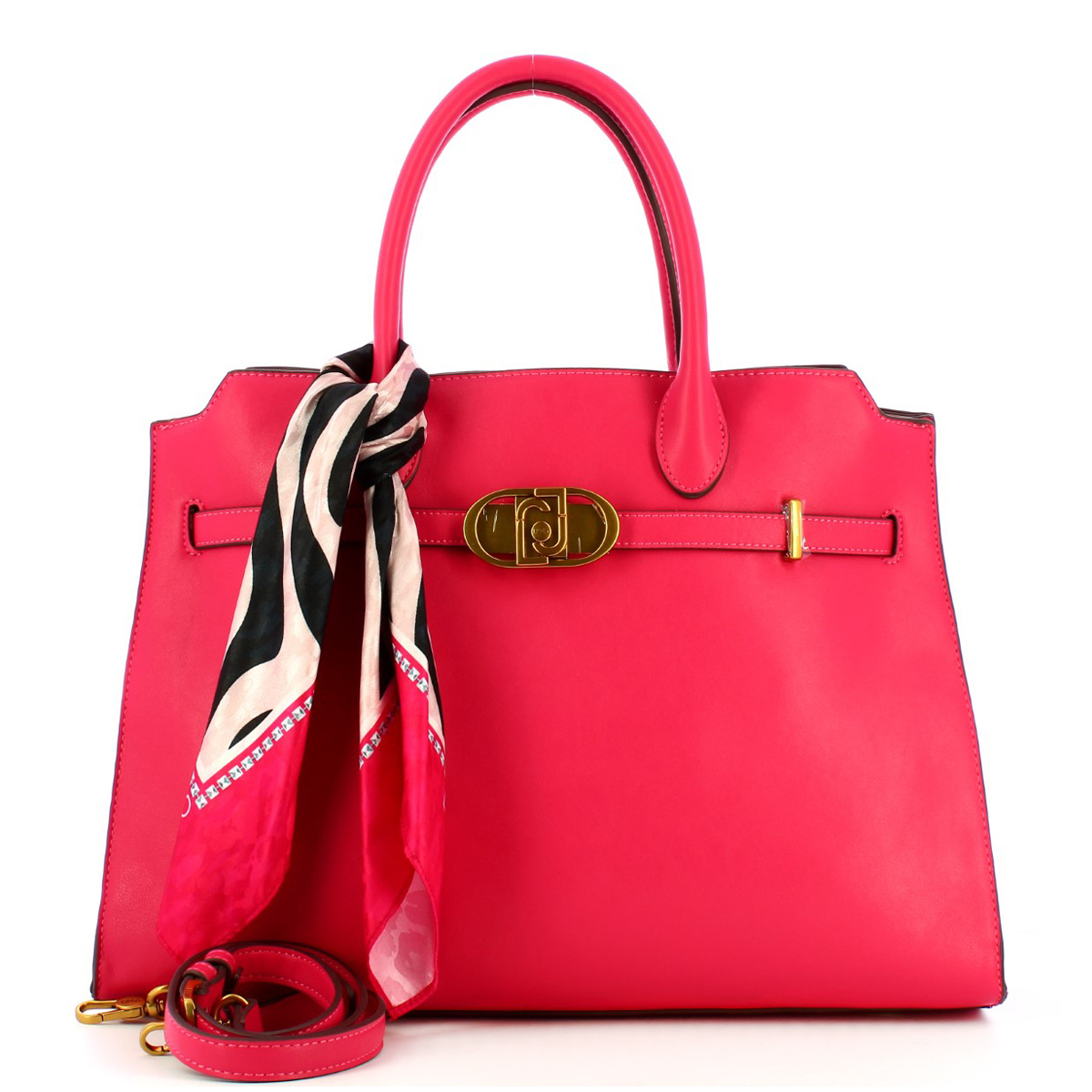 Liu Jo Borsa a mano Large con foulard Viva Magenta - 4 Liu Jo Borsa a mano Large con foulard Viva Magenta - 4