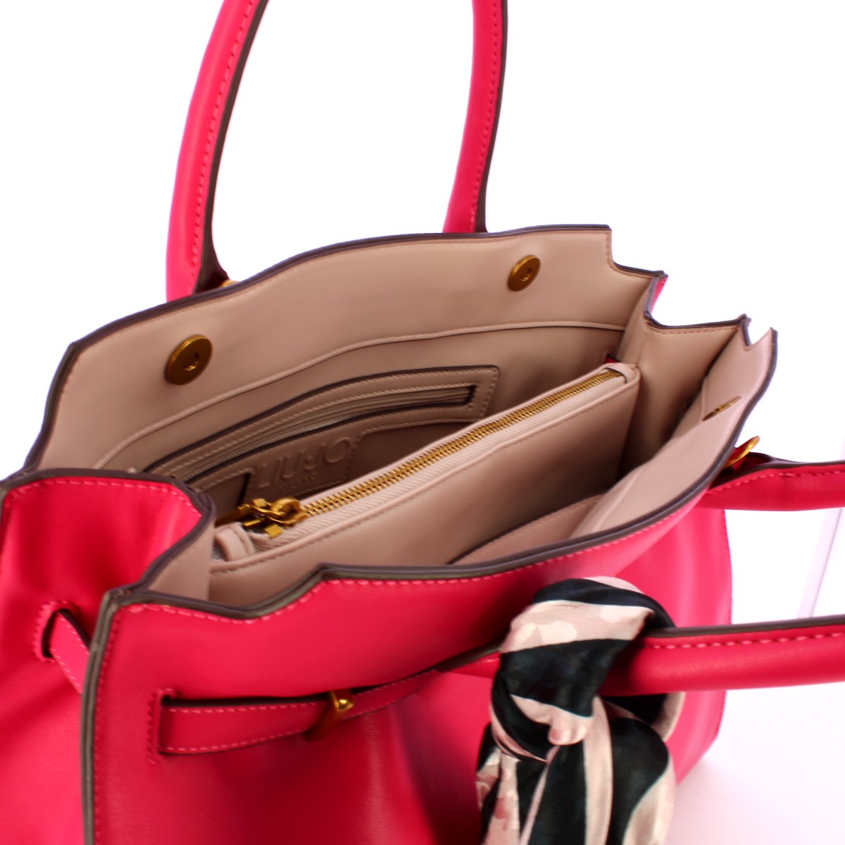 Liu Jo Borsa a mano Large con foulard Viva Magenta - 5 Liu Jo Borsa a mano Large con foulard Viva Magenta - 5