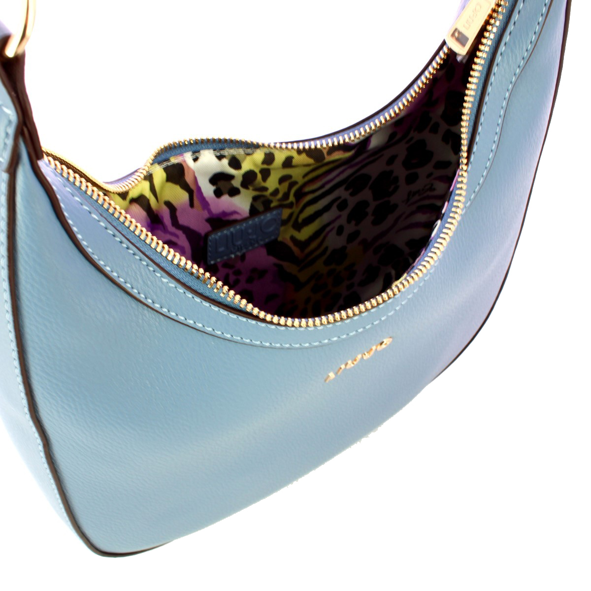Liu Jo Hobo Bag con logo Blue Denim - 5 Liu Jo Hobo Bag con logo Blue Denim - 5