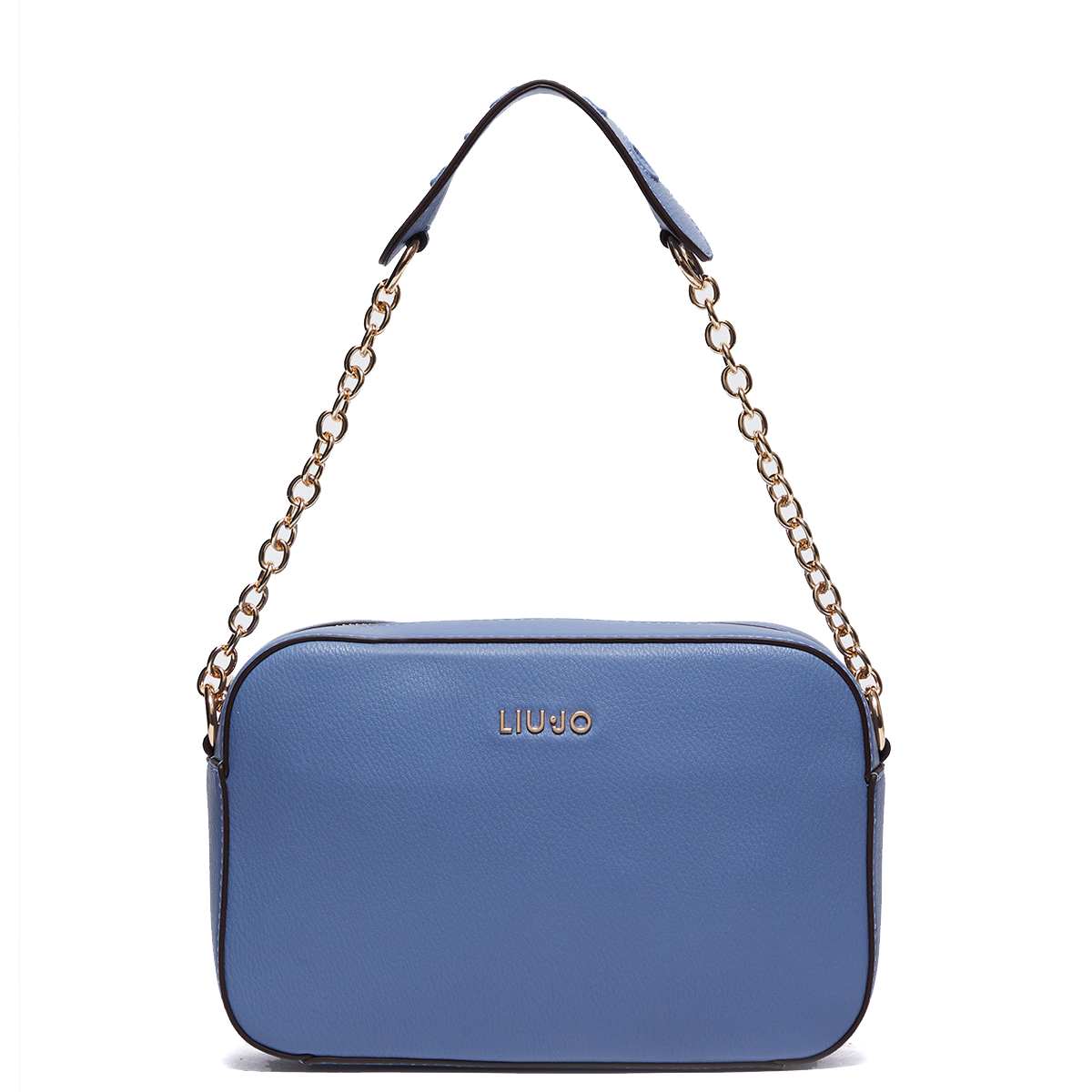Liu Jo Borsa a spalla con logo Blue Denim - 1 Liu Jo Borsa a spalla con logo Blue Denim - 1