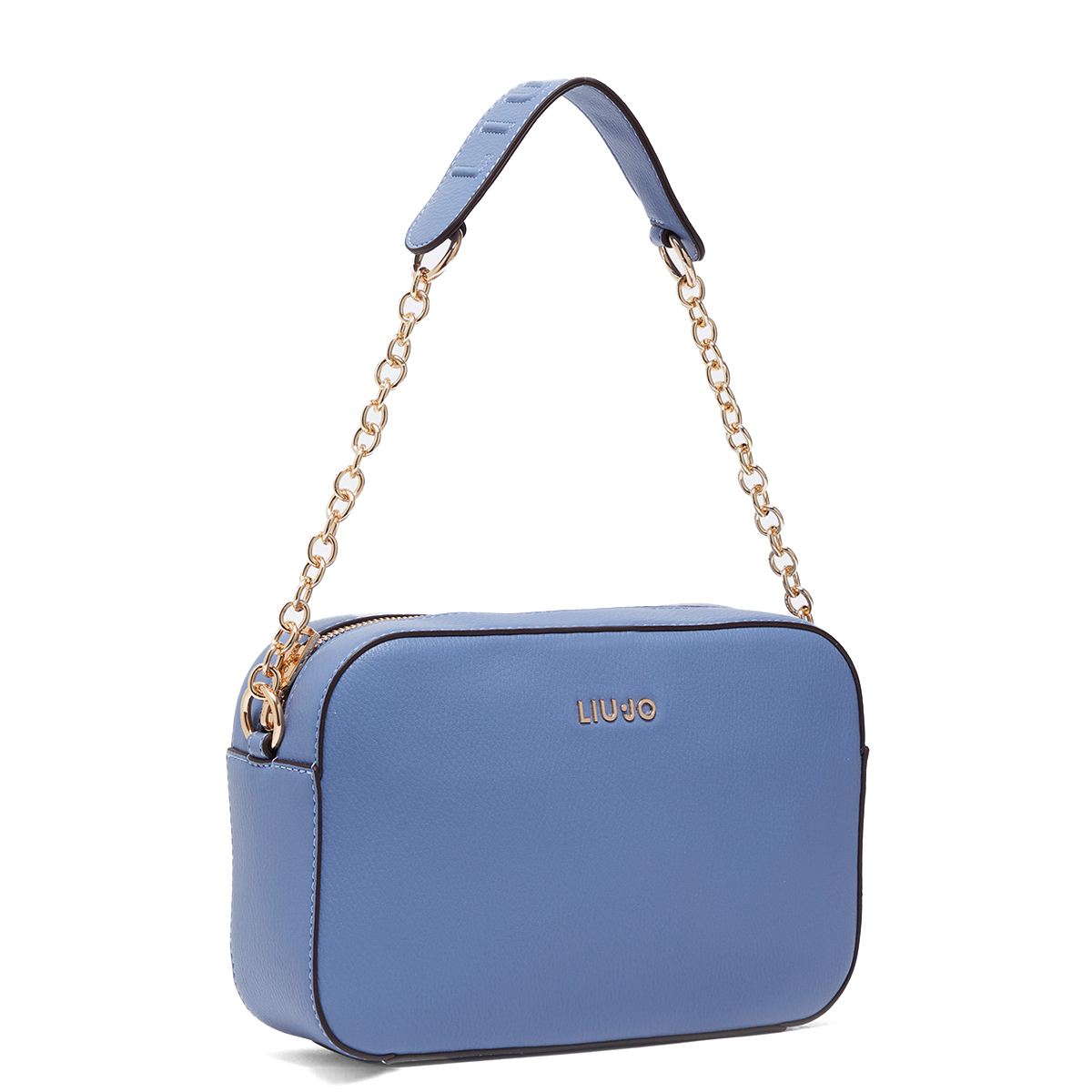 Liu Jo Borsa a spalla con logo Blue Denim - 2 Liu Jo Borsa a spalla con logo Blue Denim - 2