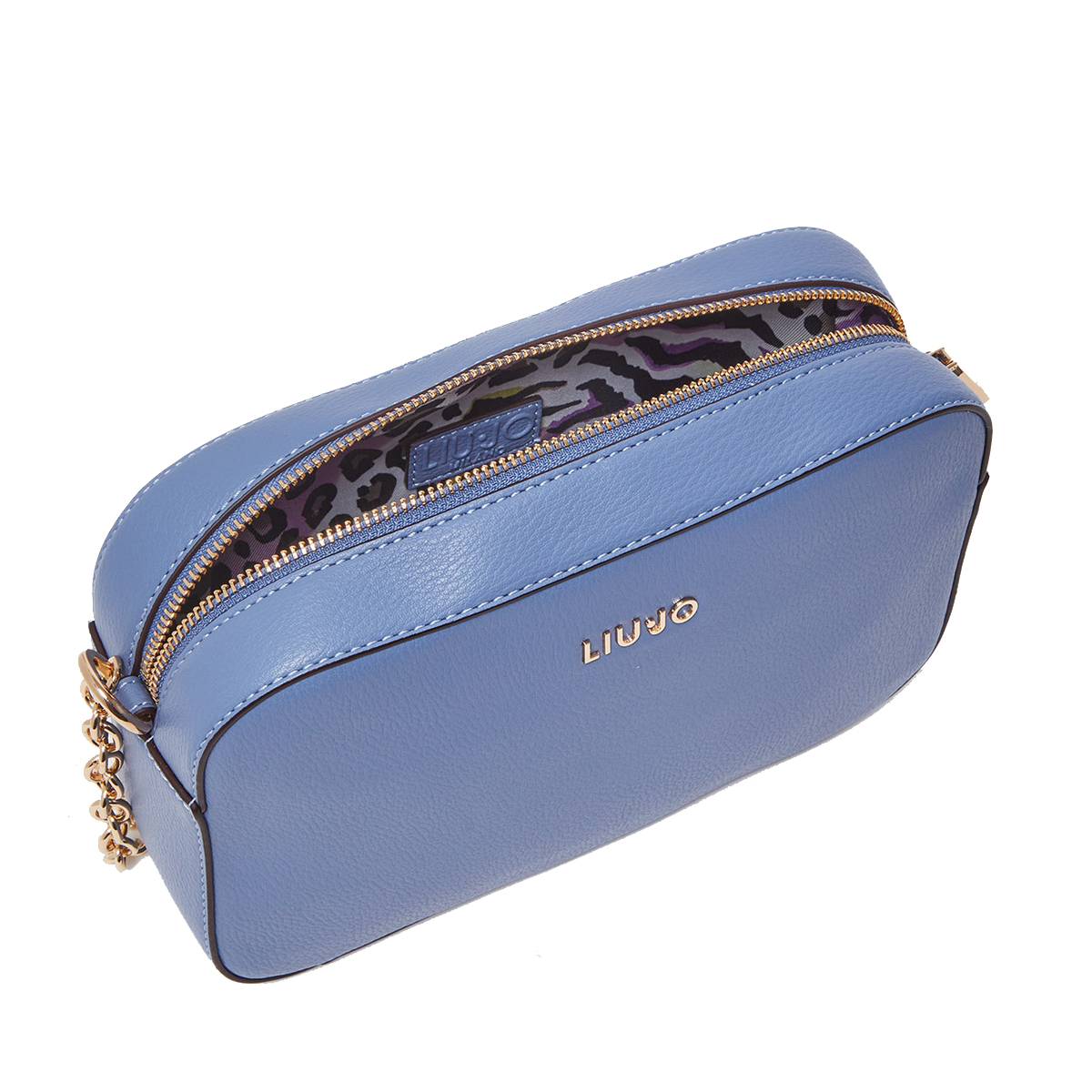 Liu Jo Borsa a spalla con logo Blue Denim - 5 Liu Jo Borsa a spalla con logo Blue Denim - 5