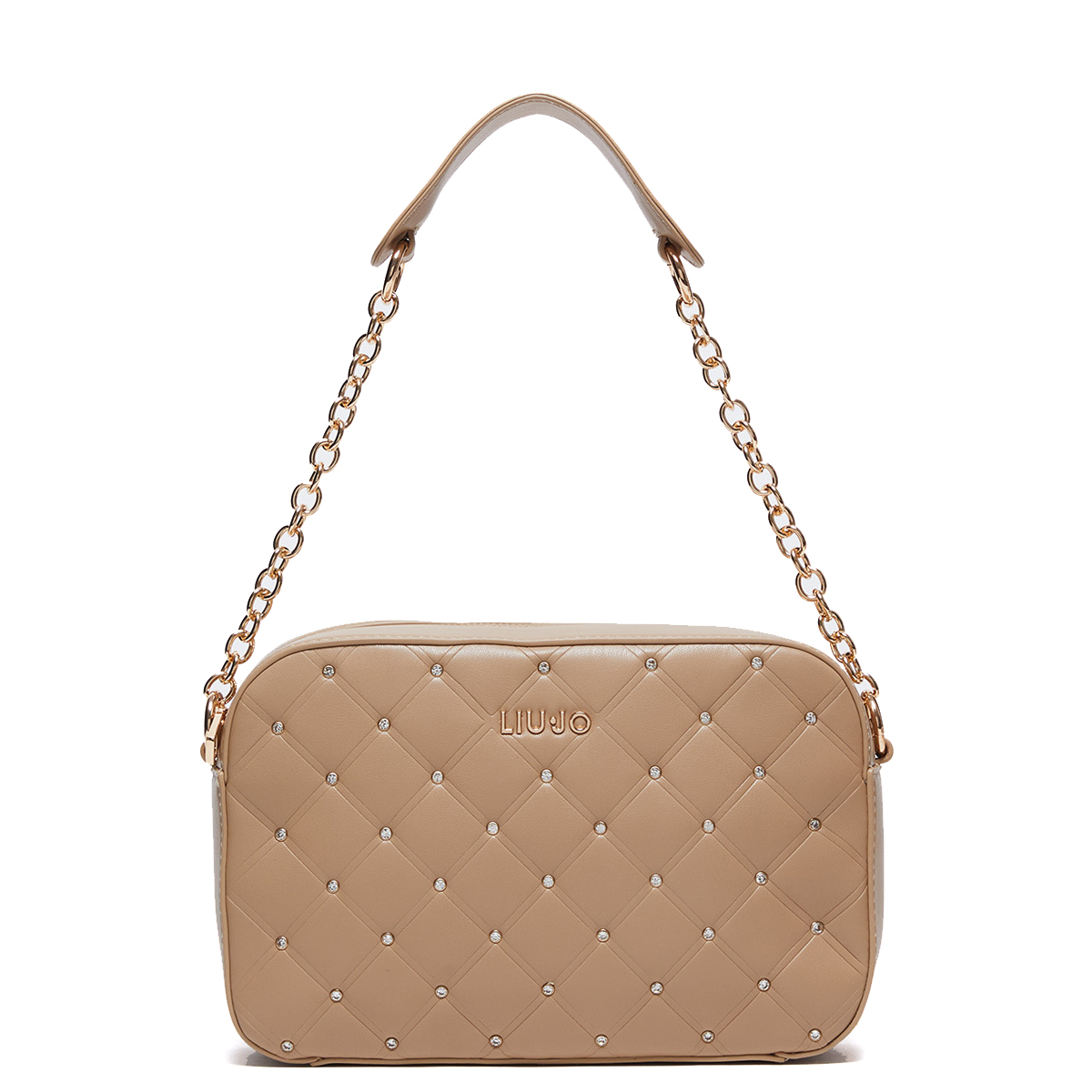 Liu Jo Borsa a spalla con strass Biscuit - 1 Liu Jo Borsa a spalla con strass Biscuit - 1