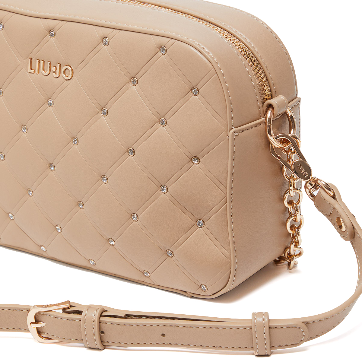 Liu Jo Borsa a spalla con strass Biscuit - 4 Liu Jo Borsa a spalla con strass Biscuit - 4