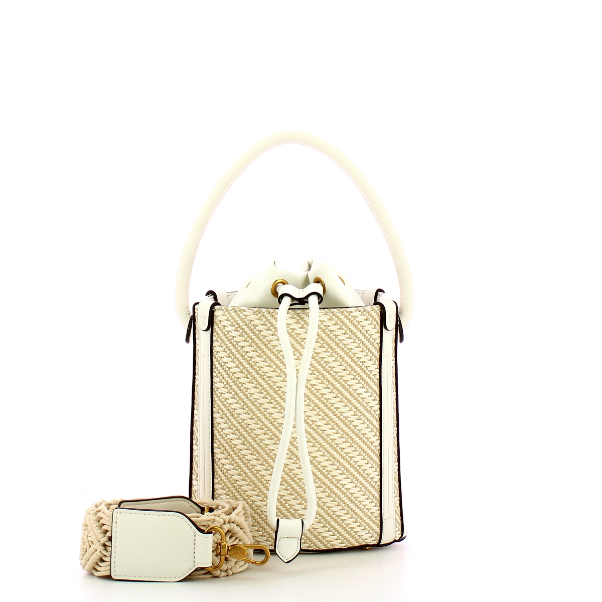 Liu Jo Borsa a secchiello S Off White - 4 Liu Jo Borsa a secchiello S Off White - 4