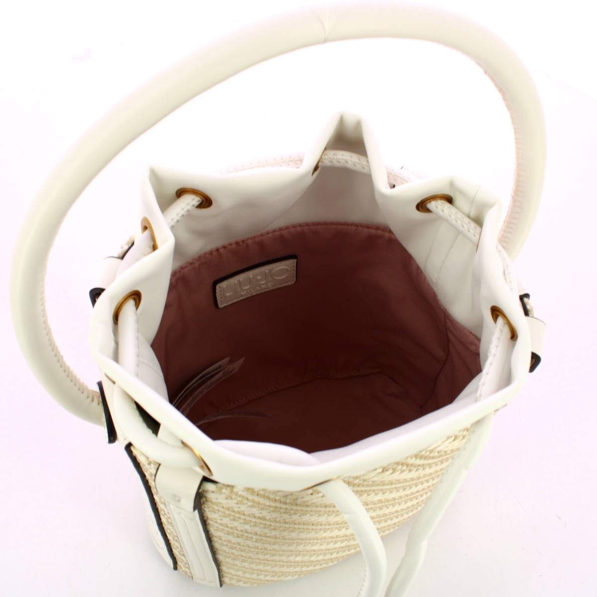 Liu Jo Borsa a secchiello S Off White - 5 Liu Jo Borsa a secchiello S Off White - 5