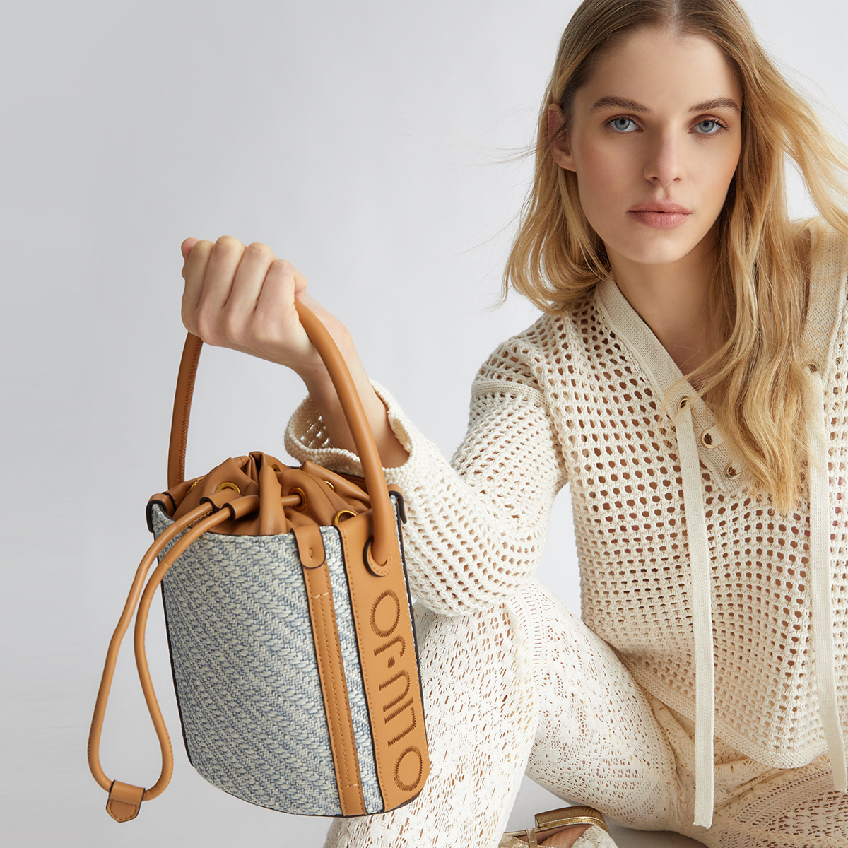 Liu Jo Borsa a secchiello S Blue Denim - 2