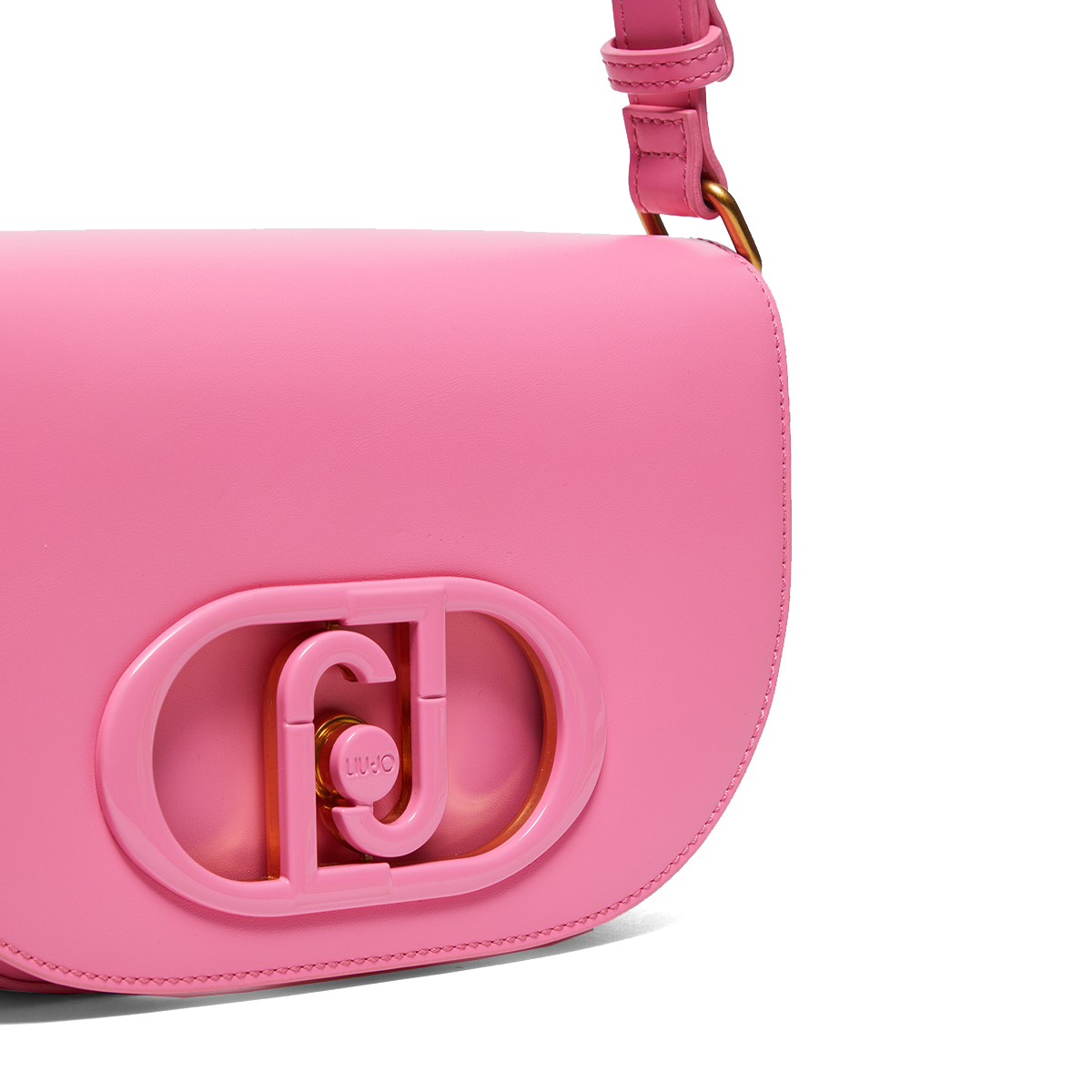 Liu Jo Borsa a spalla Medium con logo Lady Pink - 4 Liu Jo Borsa a spalla Medium con logo Lady Pink - 4