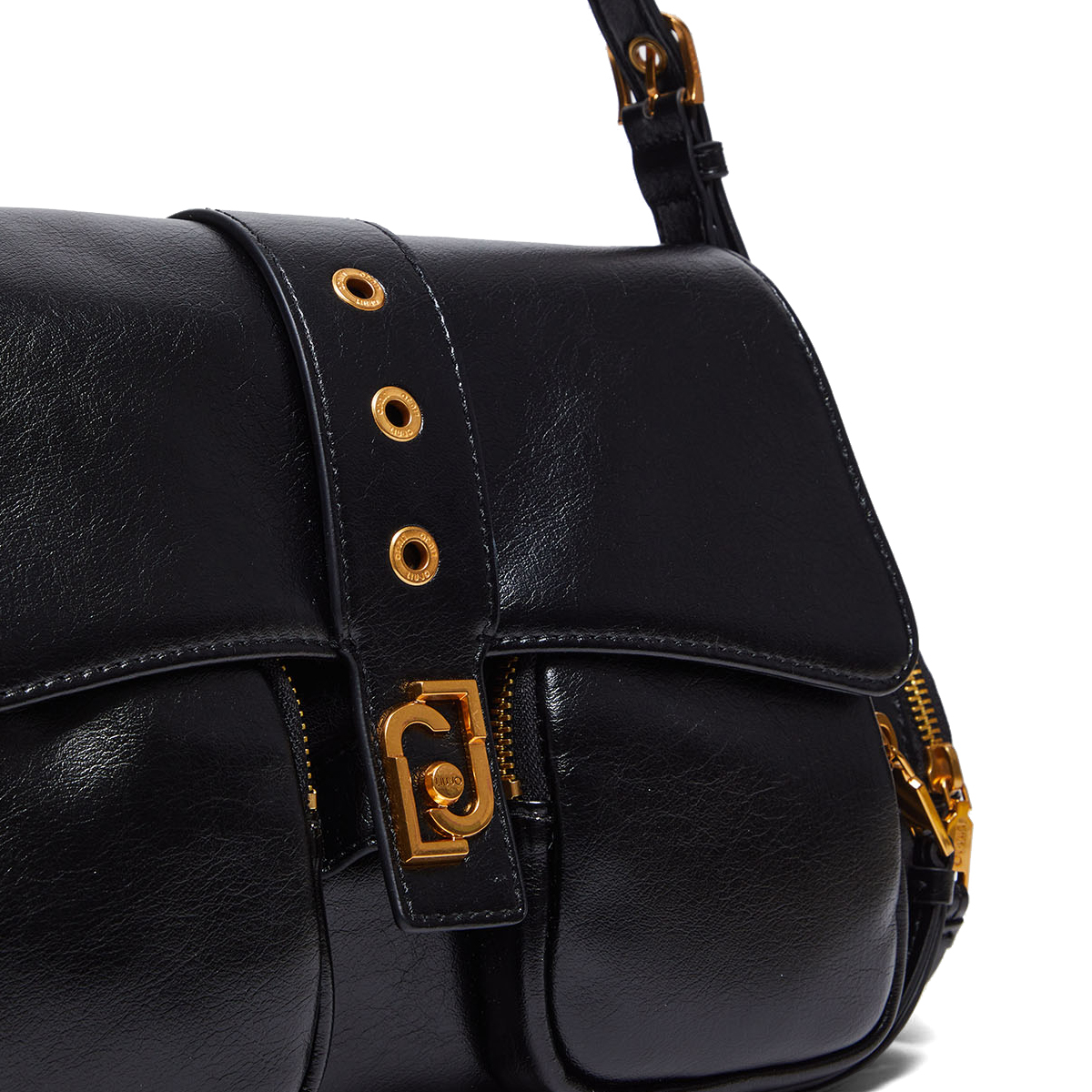 Liu Jo Borsa a spalla con logo Nero - 4 Liu Jo Borsa a spalla con logo Nero - 4