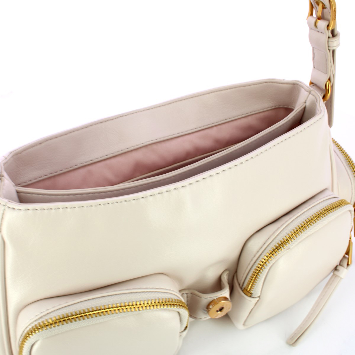 Liu Jo Borsa a spalla con logo True Champagne - 4 Liu Jo Borsa a spalla con logo True Champagne - 4