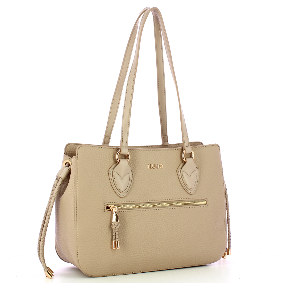 Liu Jo Shopping Bag Taupe - 2 Liu Jo Shopping Bag Taupe - 2