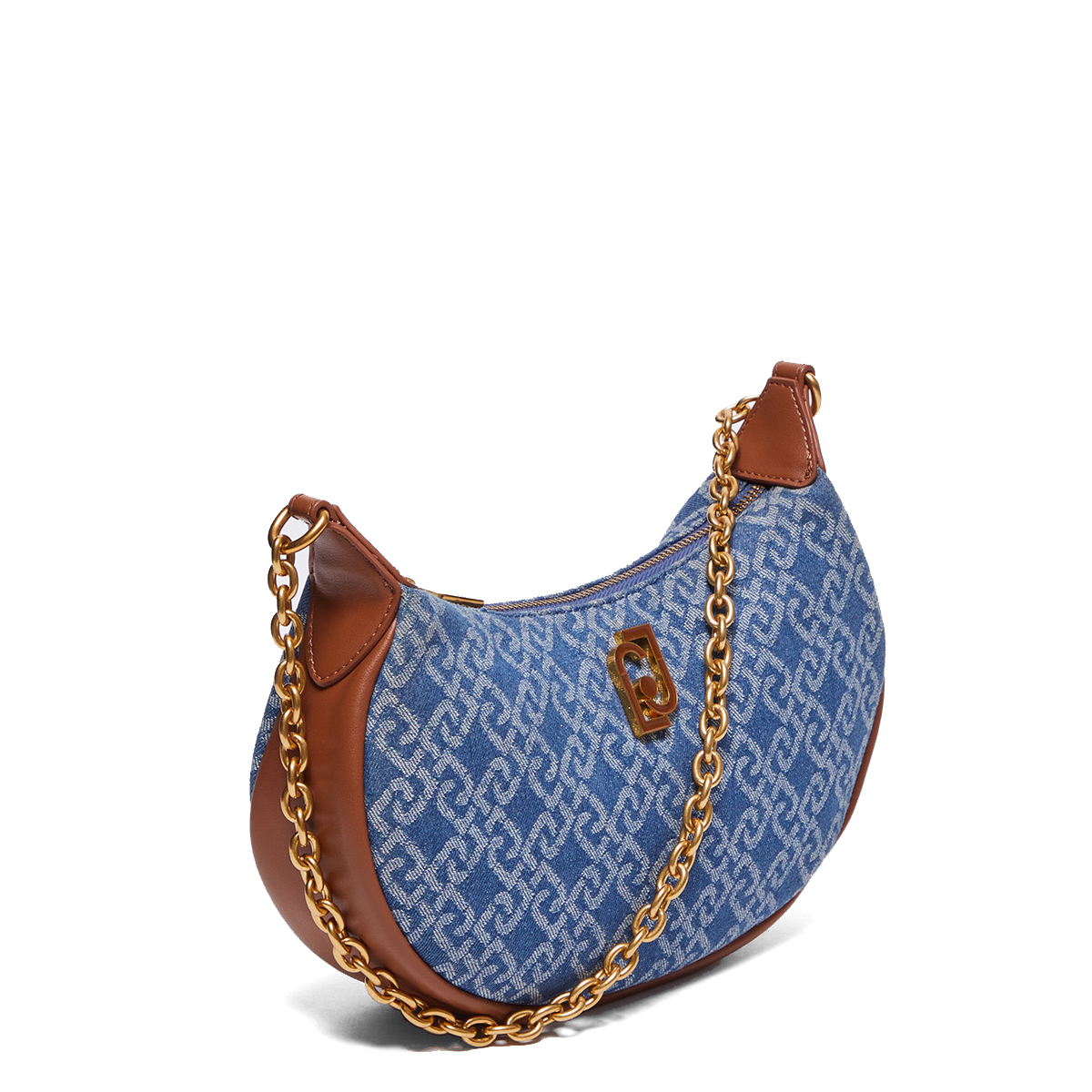 Liu Jo Borsa a spalla logata Blue Denim - 2 Liu Jo Borsa a spalla logata Blue Denim - 2