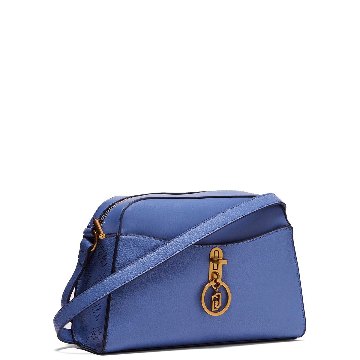 Liu Jo Borsa a tracolla Ecosostenibile con charm Steel Blue - 2 Liu Jo Borsa a tracolla Ecosostenibile con charm Steel Blue - 2