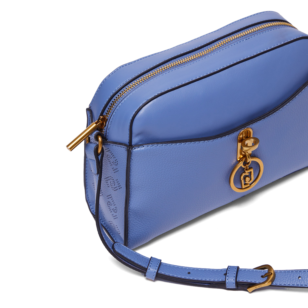 Liu Jo Borsa a tracolla Ecosostenibile con charm Steel Blue - 4 Liu Jo Borsa a tracolla Ecosostenibile con charm Steel Blue - 4