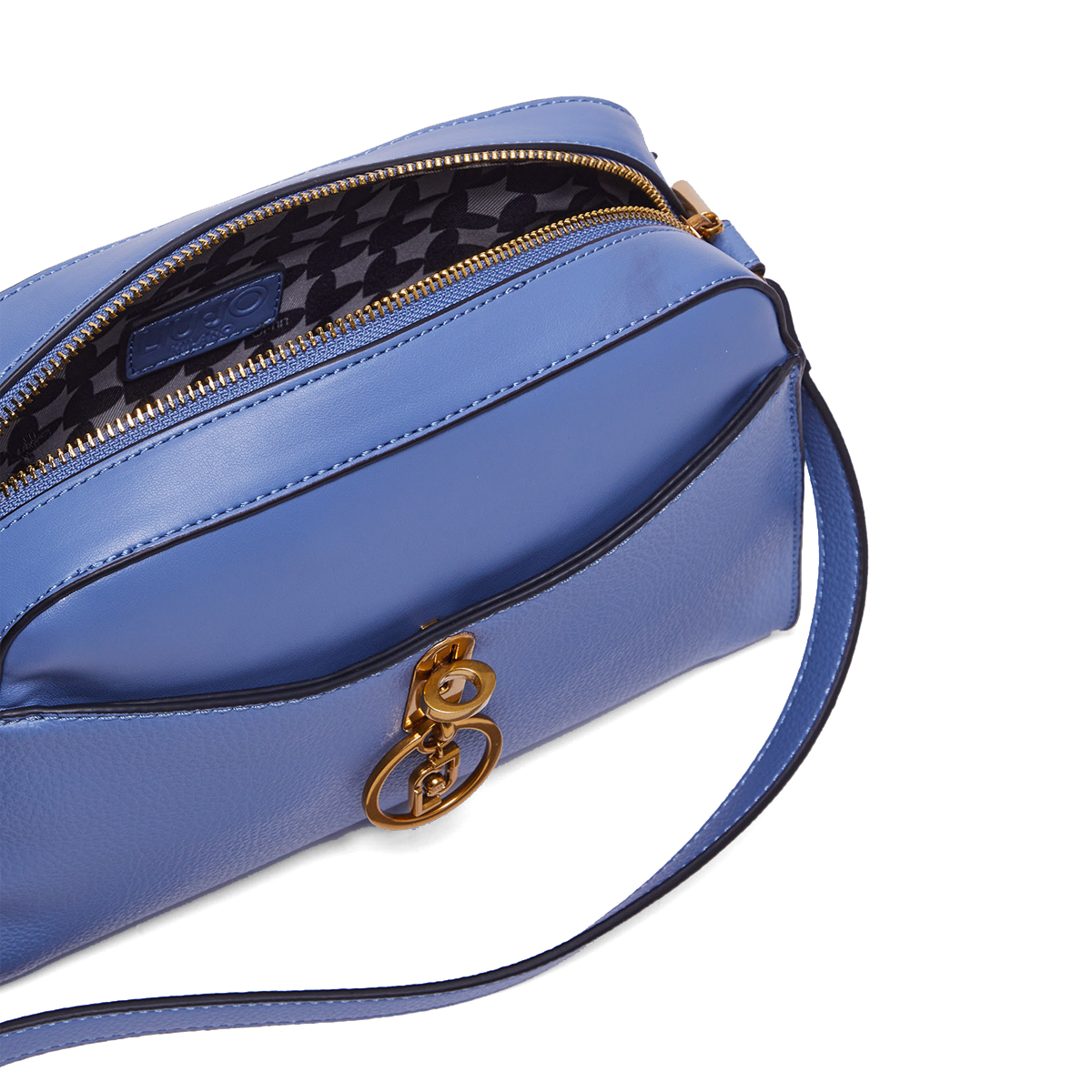 Liu Jo Borsa a tracolla Ecosostenibile con charm Steel Blue - 5 Liu Jo Borsa a tracolla Ecosostenibile con charm Steel Blue - 5