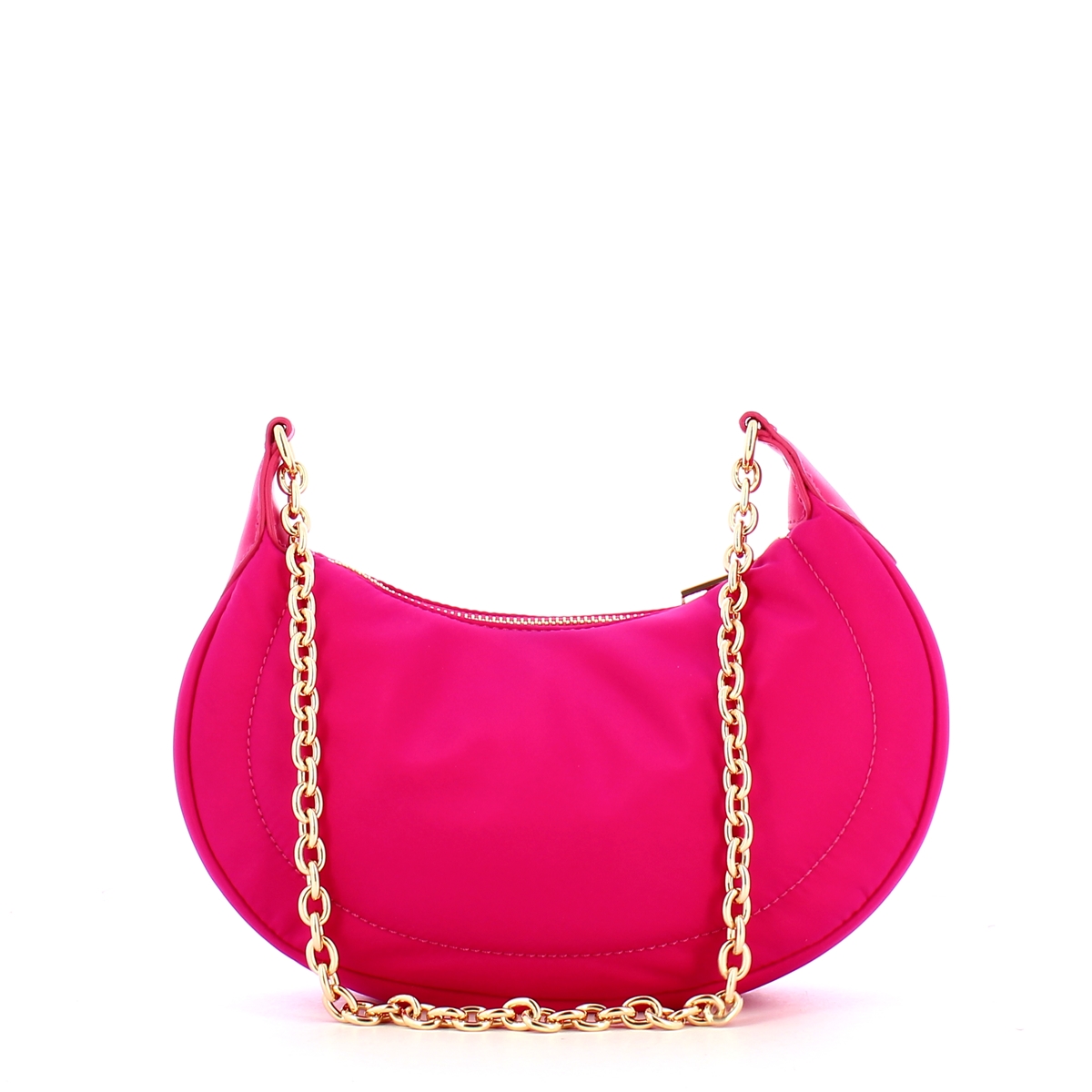 Liu Jo Borsa a spalla Ecosostenibile in Nylon Dark Fuxia - 3 Liu Jo Borsa a spalla Ecosostenibile in Nylon Dark Fuxia - 3