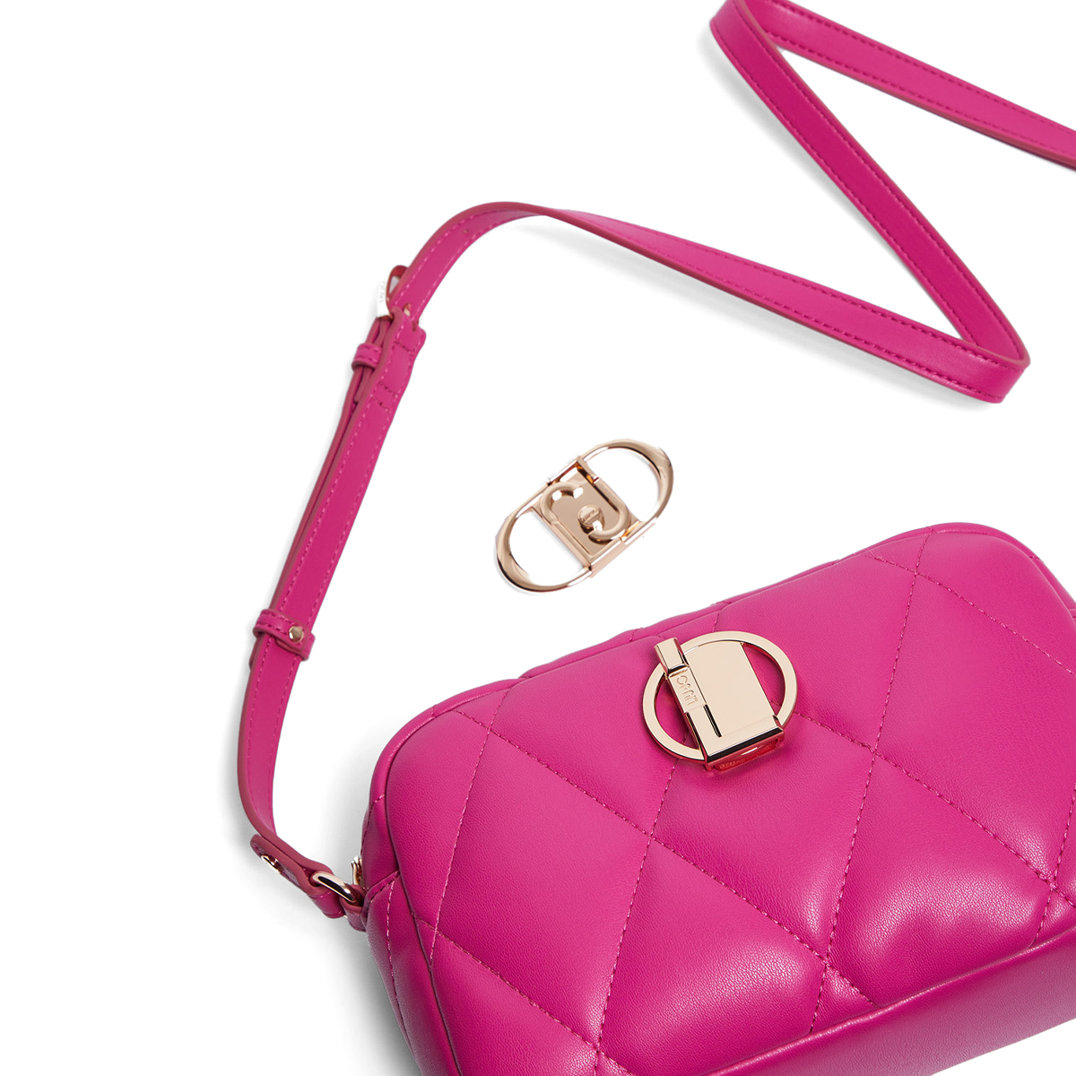 Liu Jo Camera Bag trapuntata Dark Fuxia - 4 Liu Jo Camera Bag trapuntata Dark Fuxia - 4